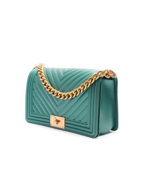 Borsa Flat M verde oro MARC ELLIS | FLAT M_.EMERALD GR-LIG GOLD